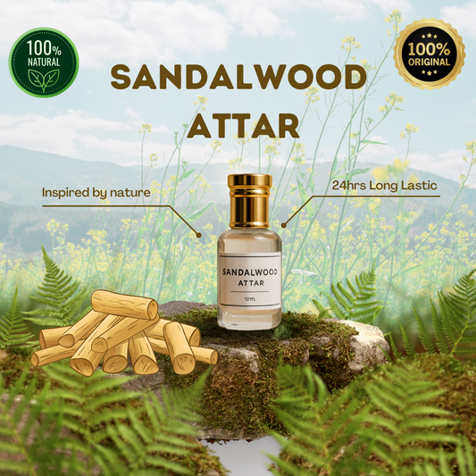 Sandalwood Attar – Pure Elegance in Every Drop