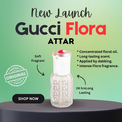 Gucci Flora Attar – Luxury Floral Perfume Oil