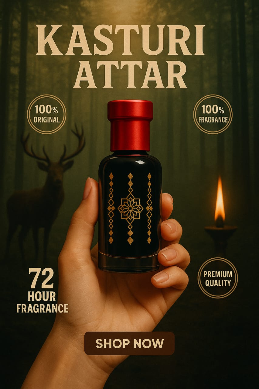 Kasturi Attar – A Timeless Essence of Purity and Luxury