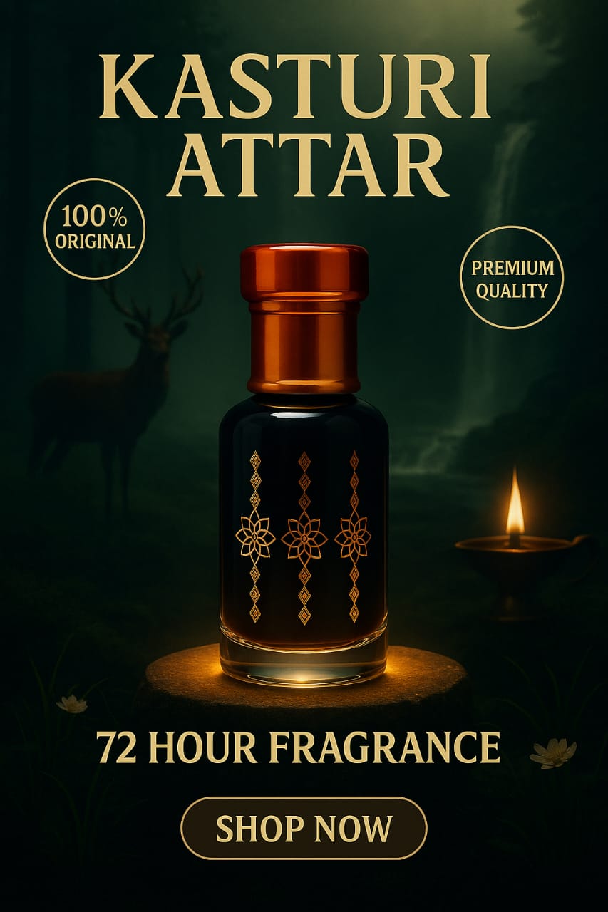 Kasturi Attar – A Timeless Essence of Purity and Luxury
