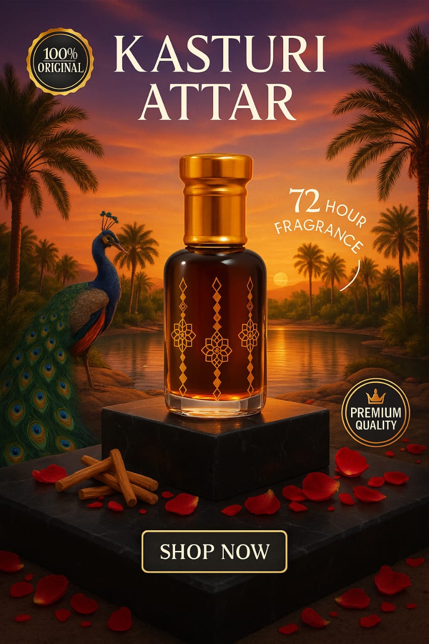 Kasturi Attar – A Timeless Essence of Purity and Luxury